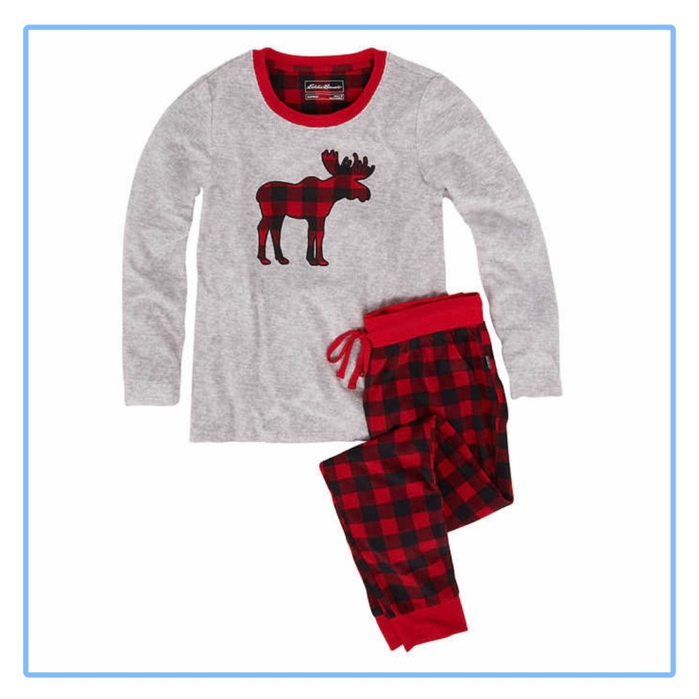 Kids Eddie Bauer micro fleece pajama set multiple sizes